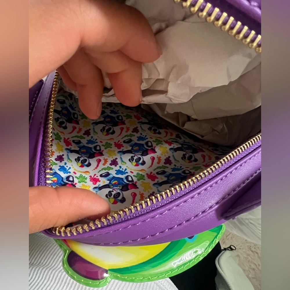 LISA FRANK PANDA PAINTER COSPLAY MINI BACKPACK - Picture 7 of 9